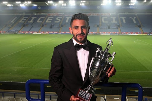Mahrez nommé joueur de la saison de Leicester City