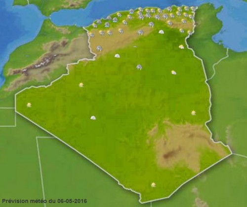 Pluies orageuses sur l’Est et le Centre du pays