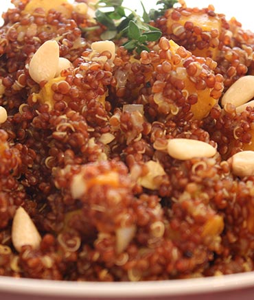Quinoa aux épices et amandes