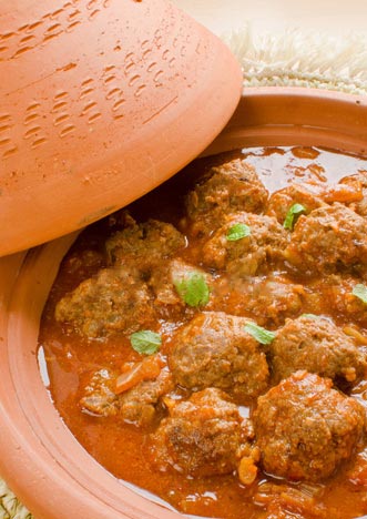 Tajine boulettes de kefta à la marocaine
