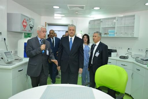 Tizi-Ouzou: Le Premier ministre procède à la pause de l’extension de l’usine Novo Nordisk