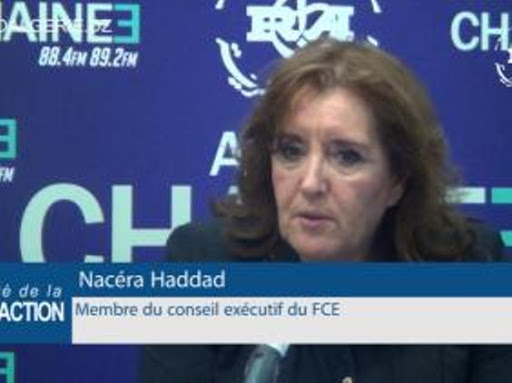 Vidéo/ Nacéra Haddad, vice présidente du FCE : « L’essentiel est de mettre l’intelligence aux postes de commande et se mettre au travail »