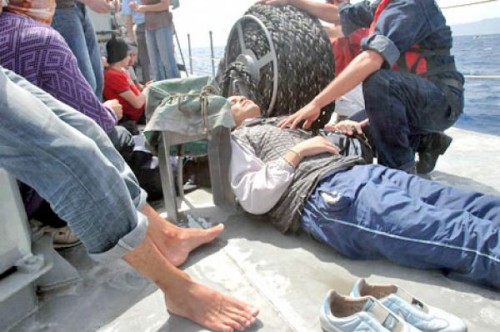 22 Harragas algériens secourus au large de la Sardaigne (Italie)