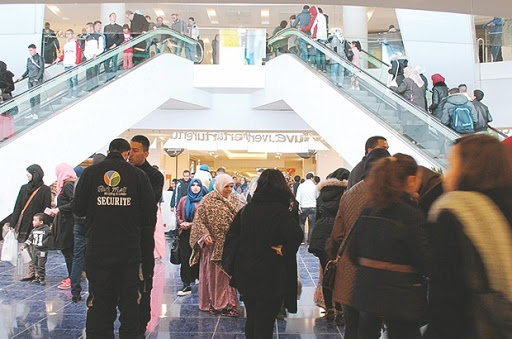 Alors que “business center” ouvrira ses portes incessamment: Plus de 30 000 visiteurs par jour au Park Mall Sétif