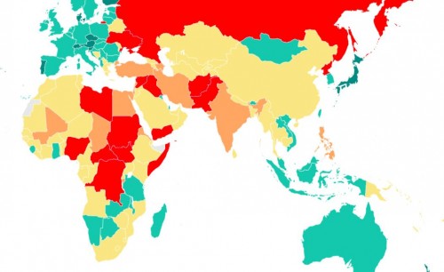 Classée 26e en Afrique et 108e dans le monde, l’Algérie un pays peu paisible
