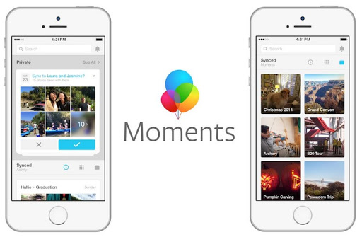 Facebook supprimera vos photos si vous n’installez pas son appli Moments