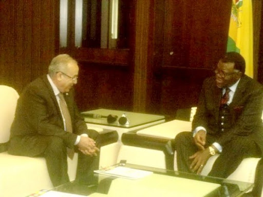 Lamamra reçu par le Président de la Namibie