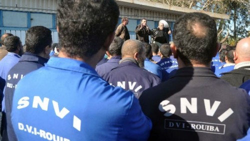 Les travailleurs de la SNVI protestent contre la suppression de la retraite anticipée