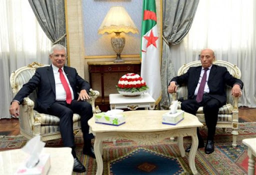 M. Ould Khelifa s’entretient avec le président de l’Assemblée nationale française