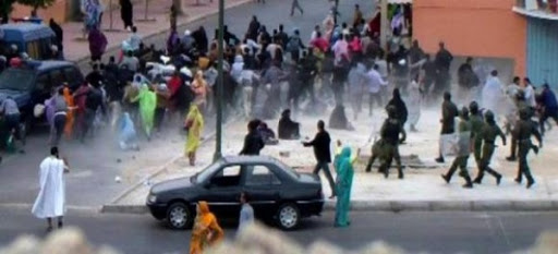 Répression violente d’une manifestation contre le pillage des ressources naturelles au Sahara occidental