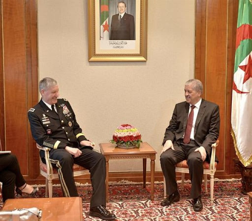 Sellal reçoit le commandant de l’AFRICOM