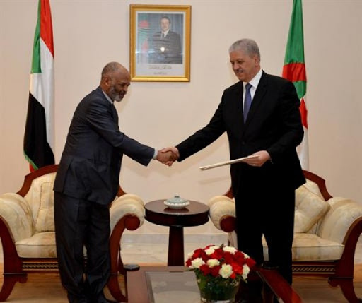 Sellal reçoit l’envoyé personnel du président soudanais