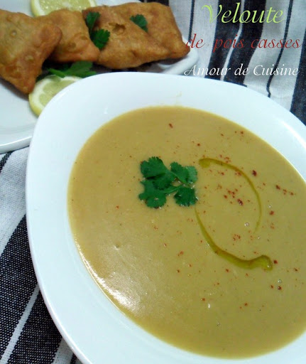 Soupe au pois cassés « bissara »
