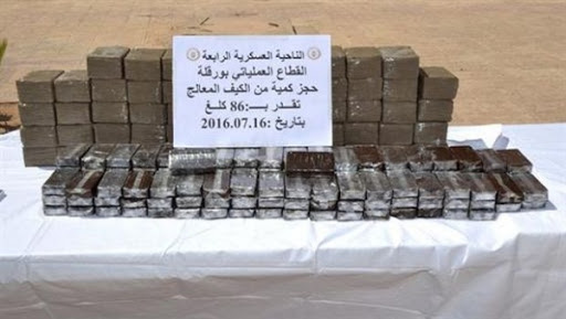 86 kg de kif traité saisis à Ouargla (MDN)