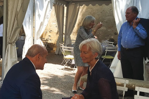 La rencontre a eu lieu hier en marge des journées économiques d’Aix-En-provence :Tête-à-tête Issad Rebrab-Christine Lagarde