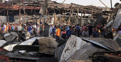 L’attentat de daesh à Bagdad a fait près de 300 morts