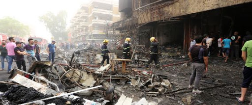 Le bilan de l’attentat revendiqué par l’EI à Bagdad s’alourdit: au moins 213 morts