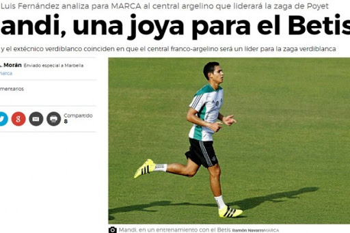 «Marca» encense Mandi