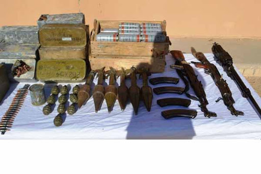 Récupération d’une quantité d’armes et de munitions à Adrar