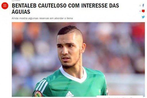 Selon Record, Bentaleb n’est pas intéressé de rejoindre Benfica