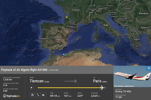 Un avion d’Air Algérie se pose d’urgence à Bordeaux