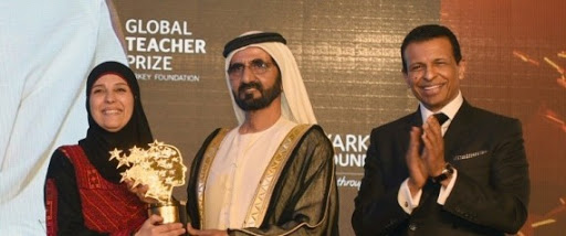 Un million de dollars pour une Palestinienne « meilleure enseignante du monde »