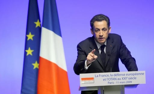 OTAN : les justifications de Nicolas Sarkozy