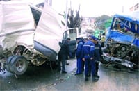 Accidents de la route : 11 morts et 95 blessés en deux jours