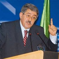 Accords OMC et Union Européenne, Ouyahia intransigeant