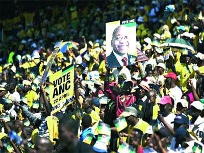Afrique du Sud, vers une nouvelle victoire de l’ANC