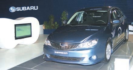 Alger Safex : Première participation de Subaru