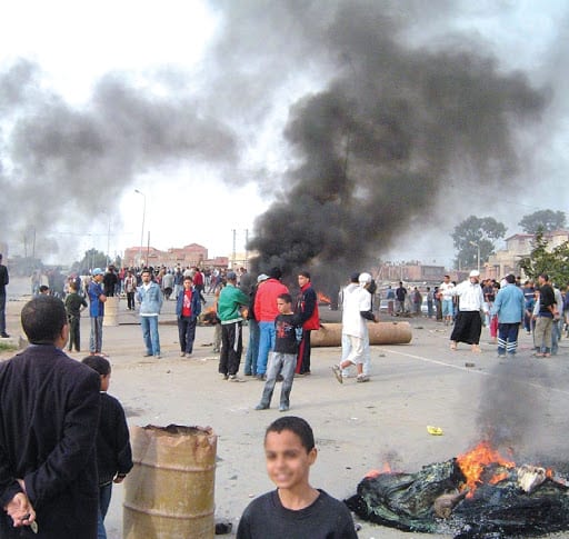 Algérie : Emeutes dans la wilaya de Béjaïa