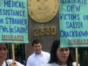 Arabie Saoudite : 11.000 travailleurs Philippins bloqués