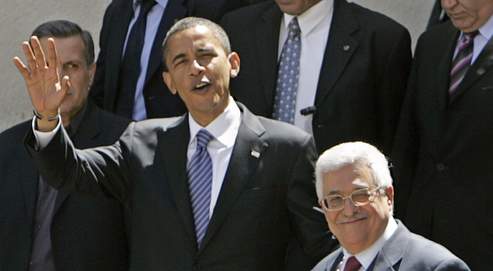 Barack Obama accueille un allié palestinien affaibli