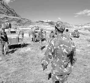 Batna : L&rsquo;ANP lance un vaste ratissage