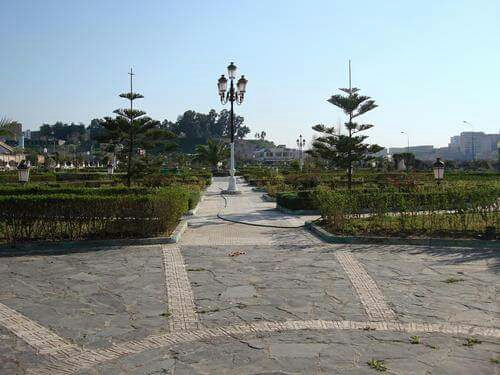 Boumerdès : De jeunes estivants du Sud au secours des jardins publics.