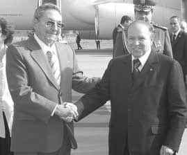Bouteflika à Cuba pour la 2ème fois