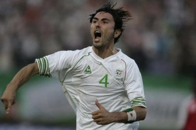 But de Antar Yahia contre le Hertha Berlin