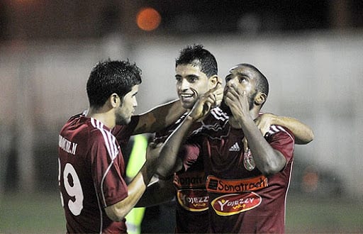 But de Bougueche contre le CAB MCA 2-1