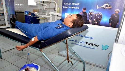 Campagne de don de sang au niveau de la DGSN