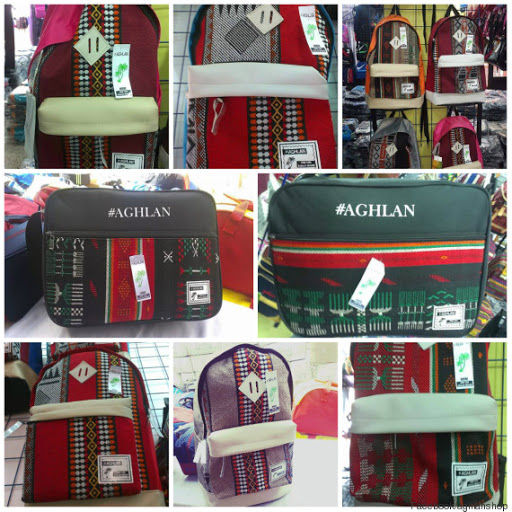 Ces tisserands à Ghardaïa confectionnent des sacs à dos « #Aghlan » à partir de tapisseries mozabites