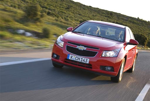 Chevrolet lance sa nouvelle berline Cruze