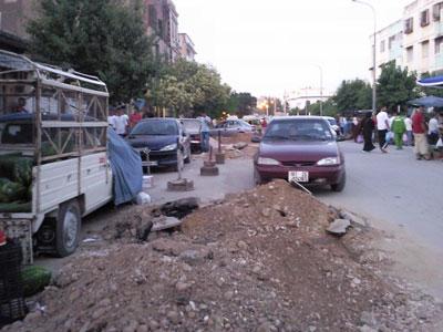 Constantine : Des chantiers défigurent la ville du Khroub