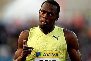 Crystal Palace : Usain Bolt survole le 100 m