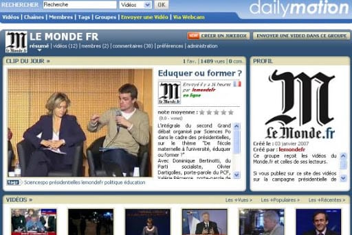 Dailymotion et YouTube en crise