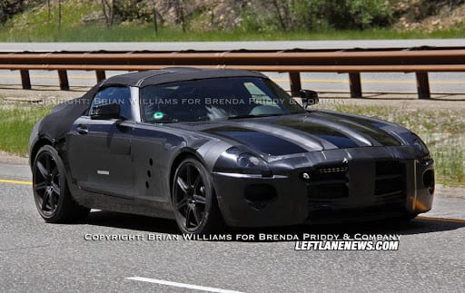 Découvrez la Mercedes SLS AMG Roadster en Spyshot