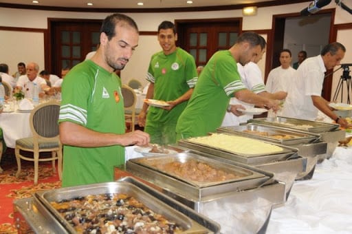 EN : La préparation se déroule selon les prévisions, photos du stage