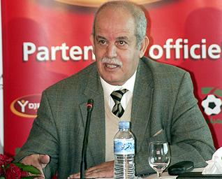 EN : Point de presse de M. Saadane