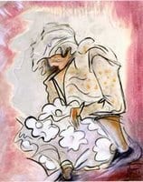 Galerie Mohamed Racim : Les tracés abstraits de Souhila Belbahar