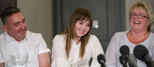 Greffe du coeur : Hannah Clark en bonne santé après le retrait du greffon